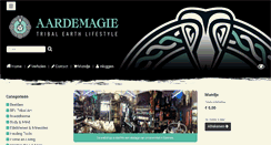 Desktop Screenshot of aardemagie.nl